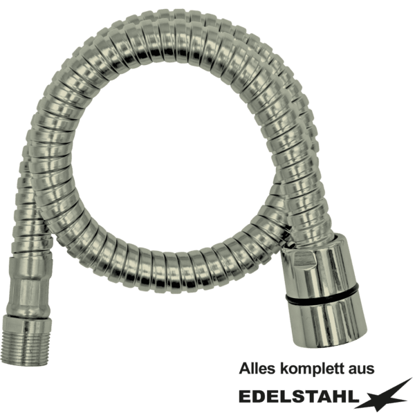 Euro-Glocke mit O-Ring x Aussengewinde chrom