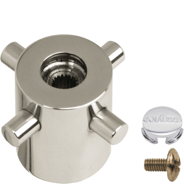 Zuschalthebel 3/8" Edelstahl mit Schraube