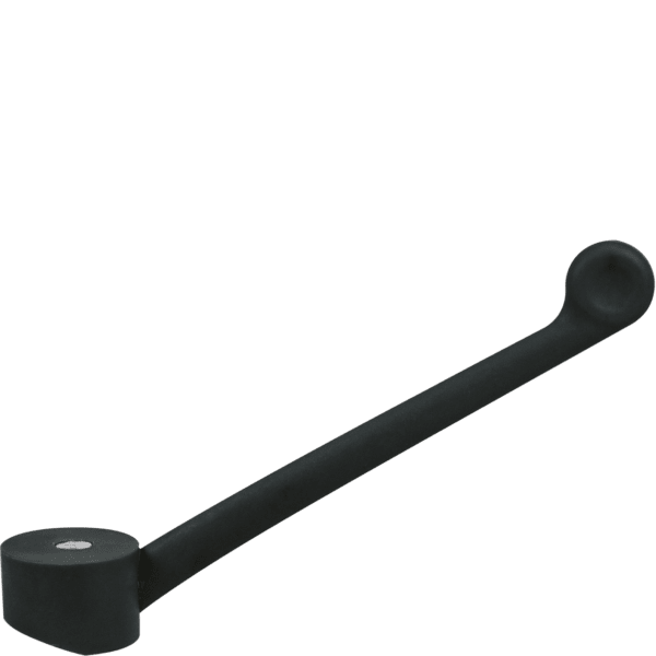 Kochlöffelhebel 30° PA66 schwarz zu Kartusche Ø 40 mm