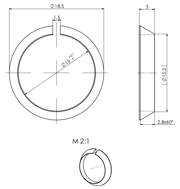 Schneidring MS 18