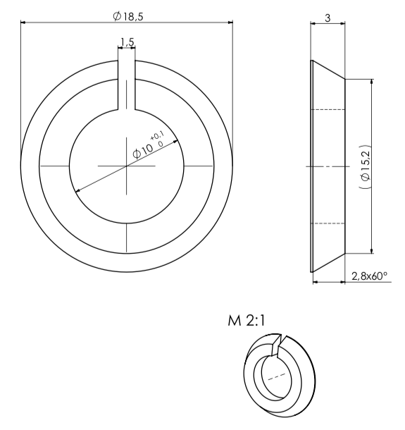 Schneidring MS 18