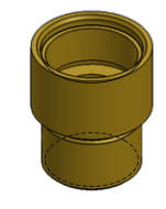 Adapter Dichtungsstecker M14IG x M14AG