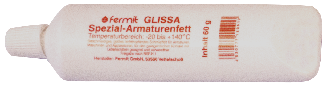 Fett Dose 100 gr. für Armaturen für Trinkwasser - hitzebeständig 140°