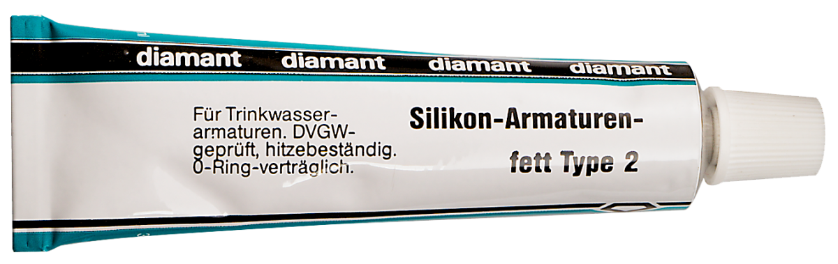 Fett Tube 25 ml Silikon Type 2 für Trinkwasser - DVGW-geprüft