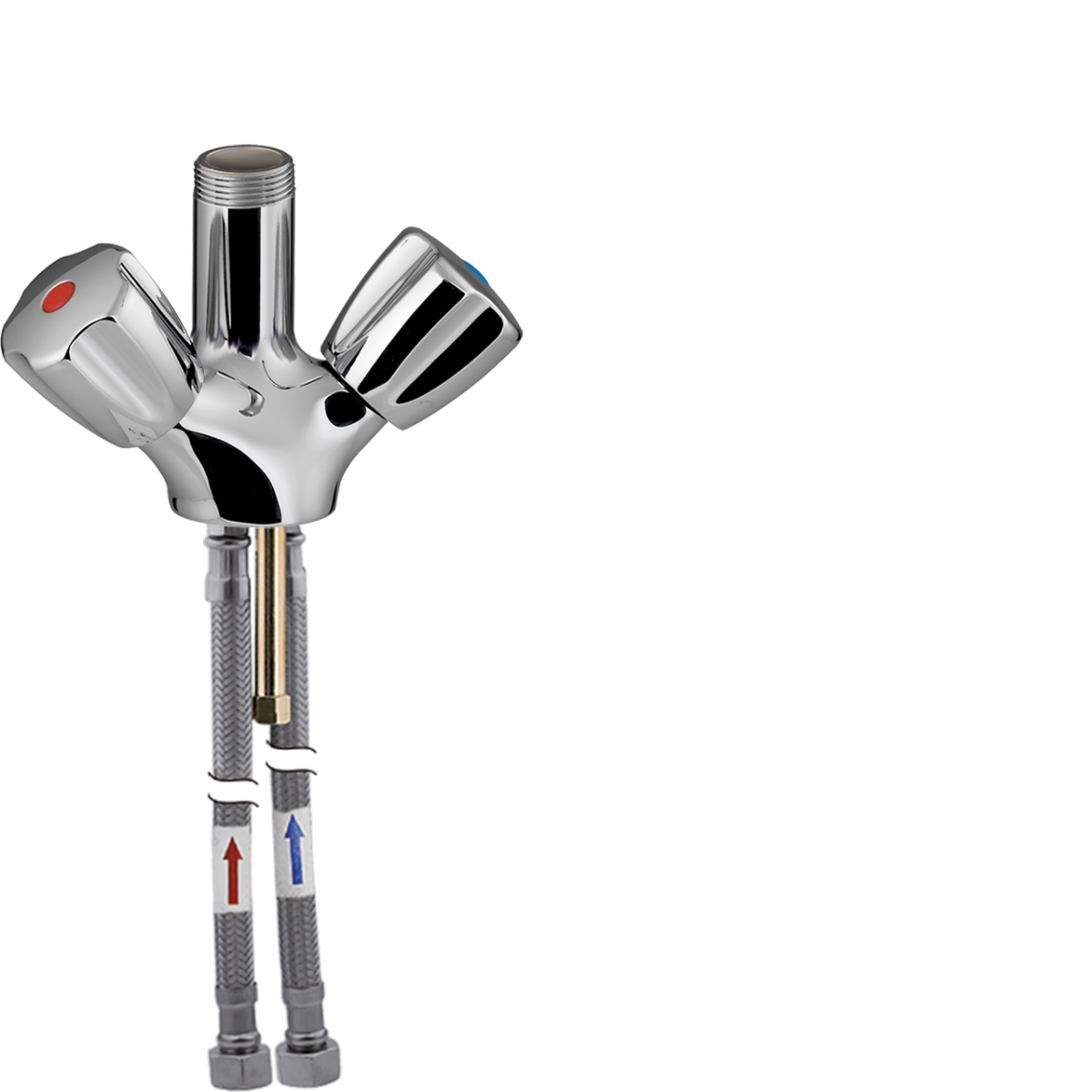 topSet Einlochbatterie für Brauseschlauch 3/4"