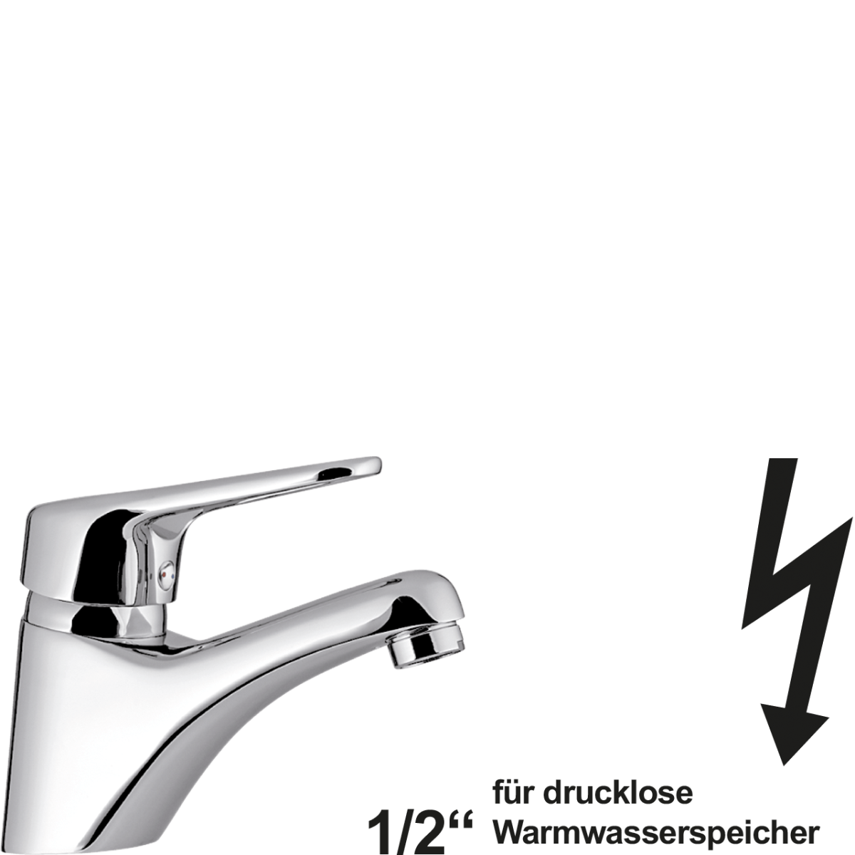 juna Waschtischbatterie 1/2"