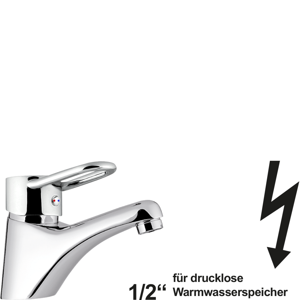 puna Waschtischbatterie 1/2"