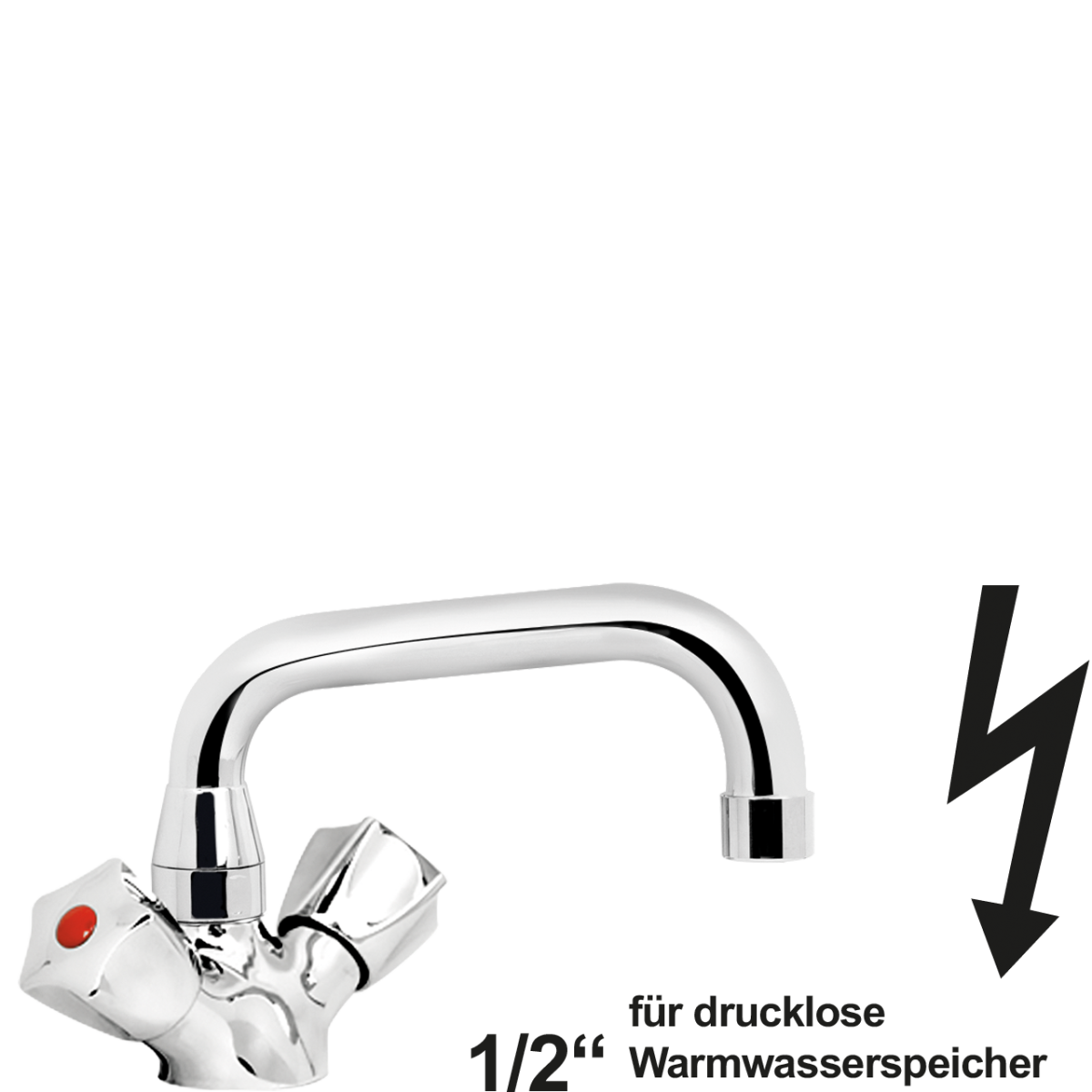 neon Waschtischbatterie 1/2" ND