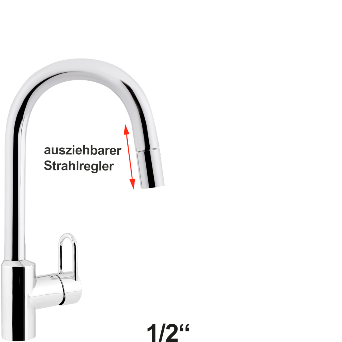 noah Spültischbatterie 1/2"