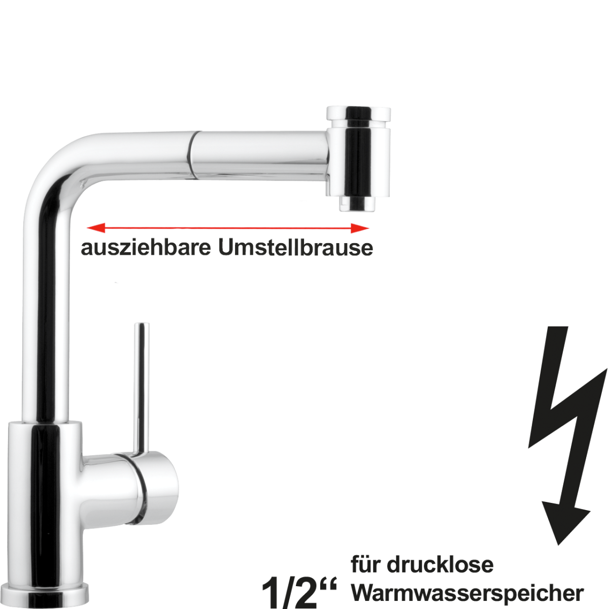 anya Spültischbatterie 1/2" ND