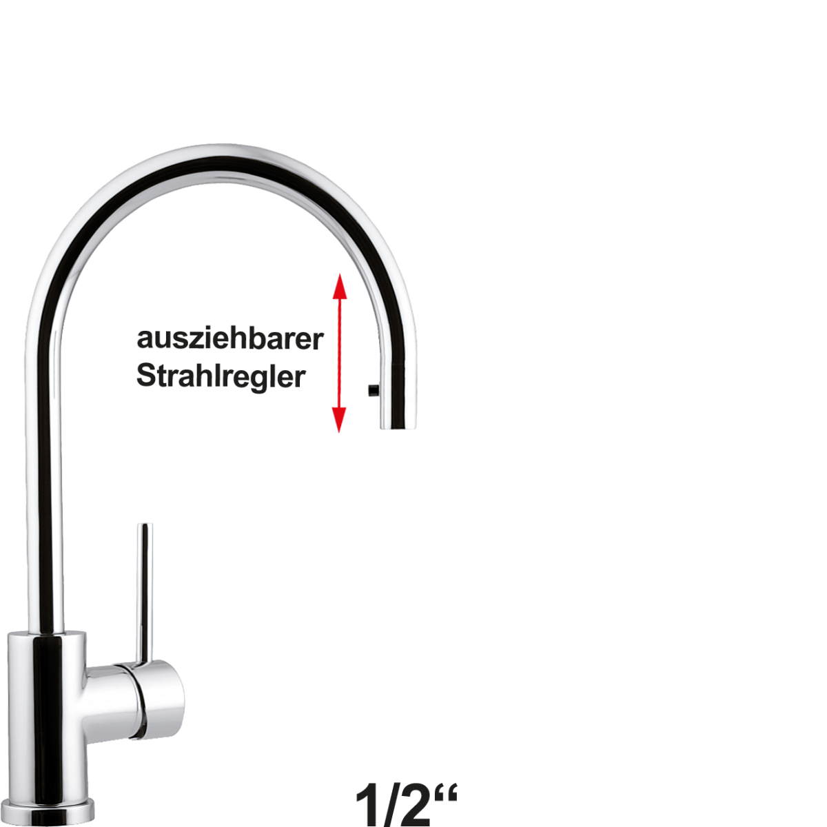 anya Spültischbatterie 1/2"