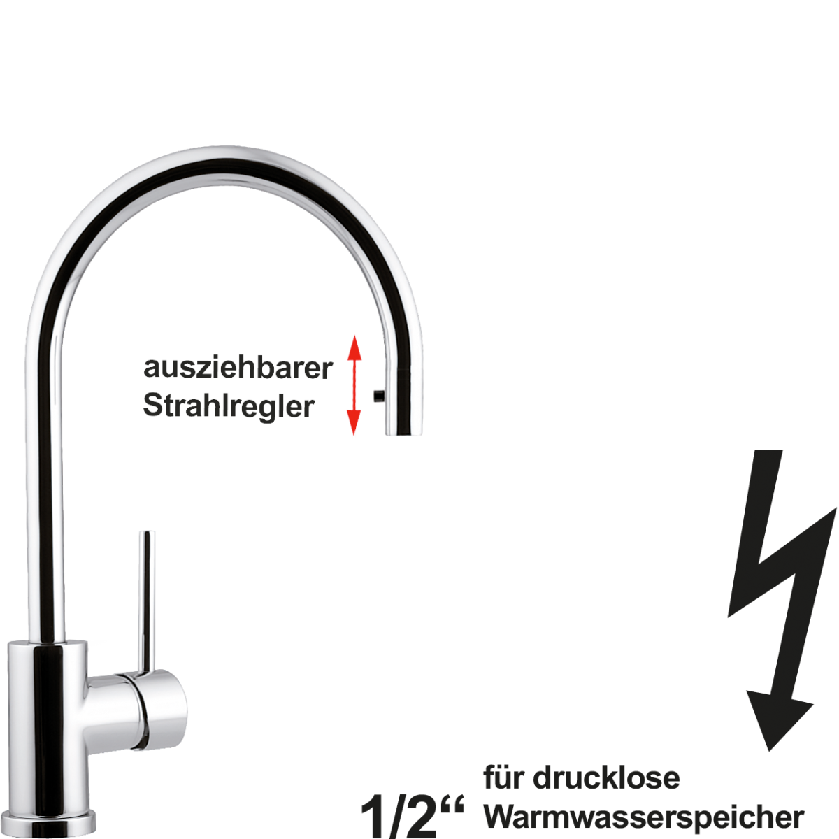 anya Spültischbatterie 1/2" ND