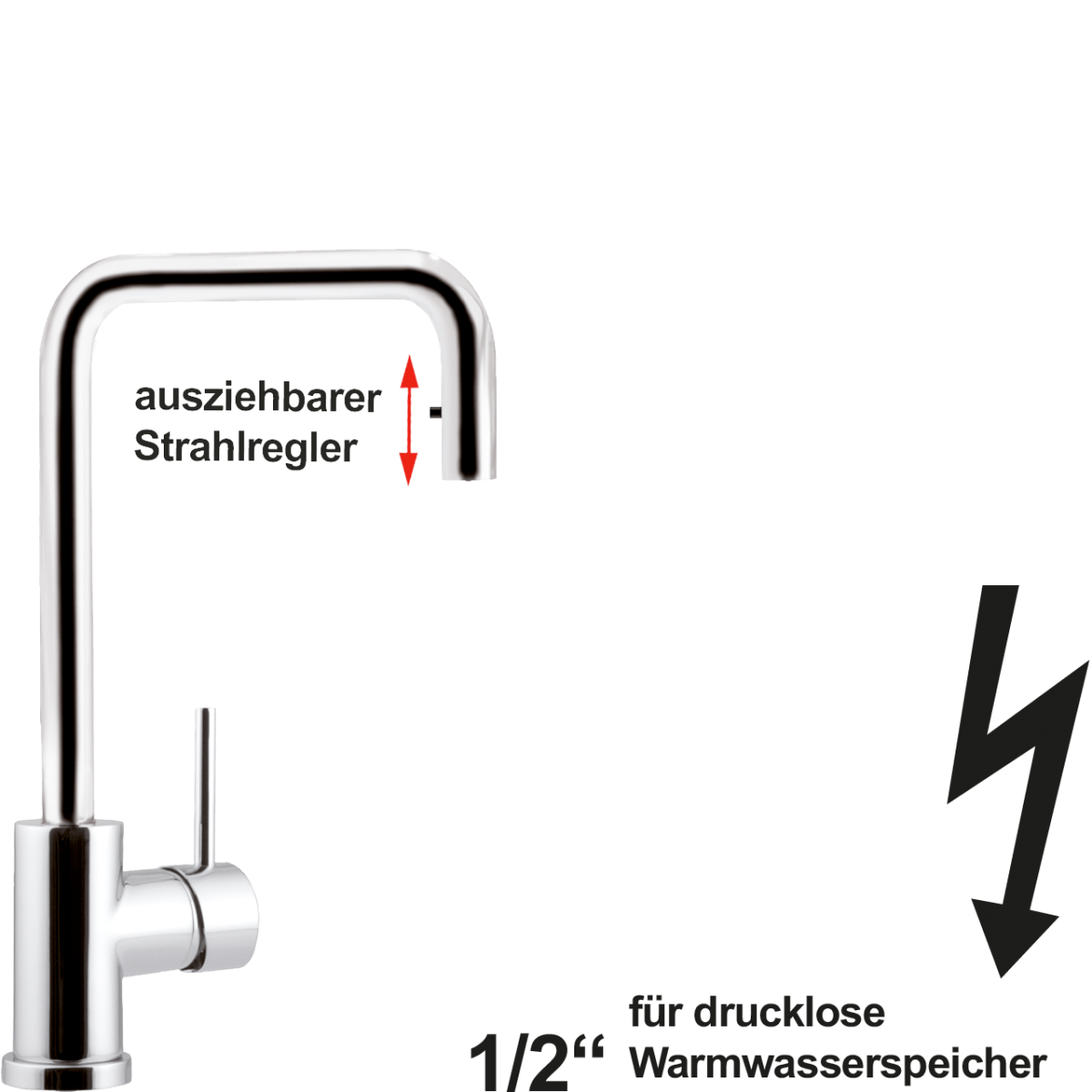 anya Spültischbatterie 1/2" ND