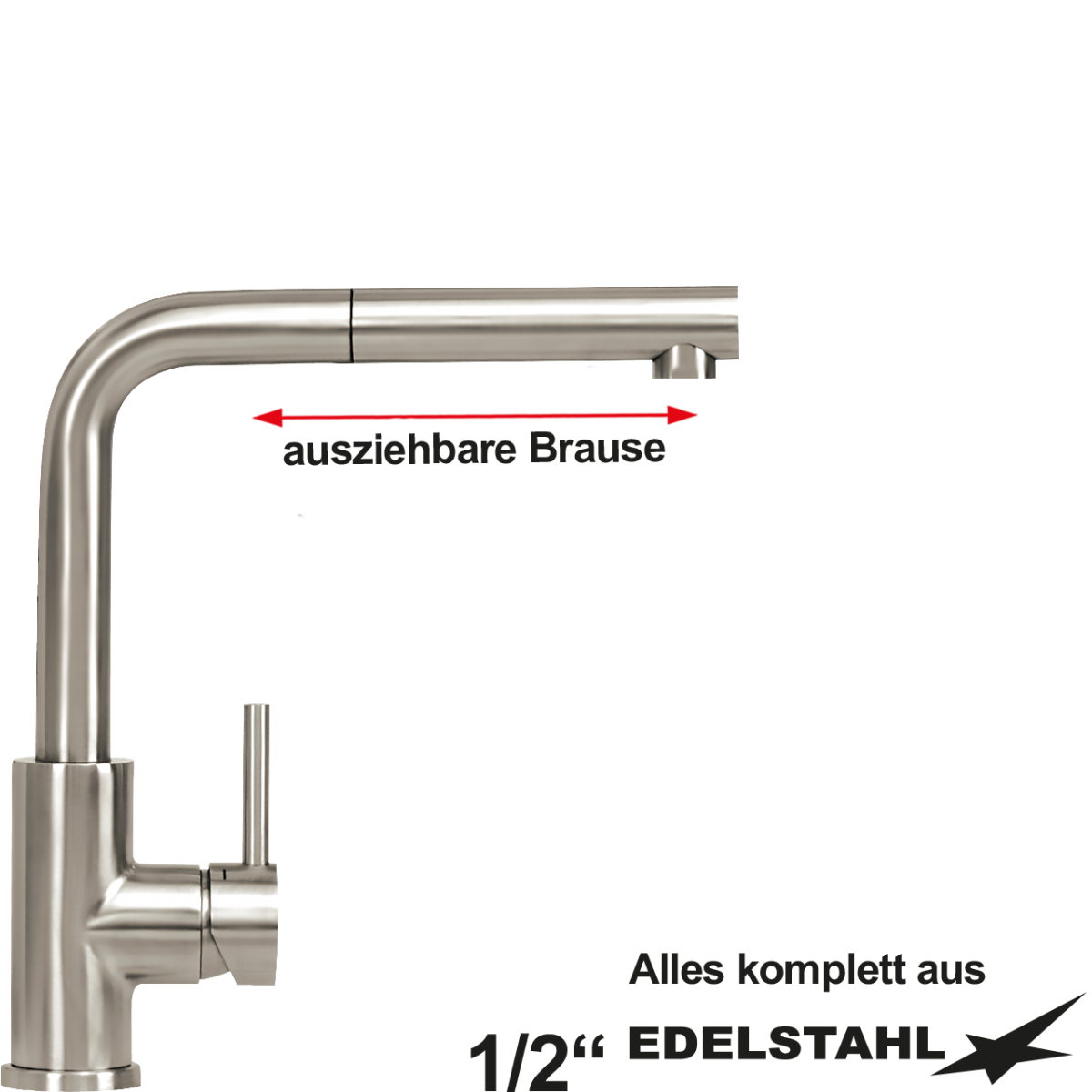 enox Spültischbatterie 1/2"