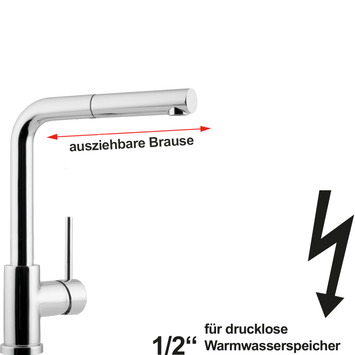 anya Spültischbatterie 1/2" ND