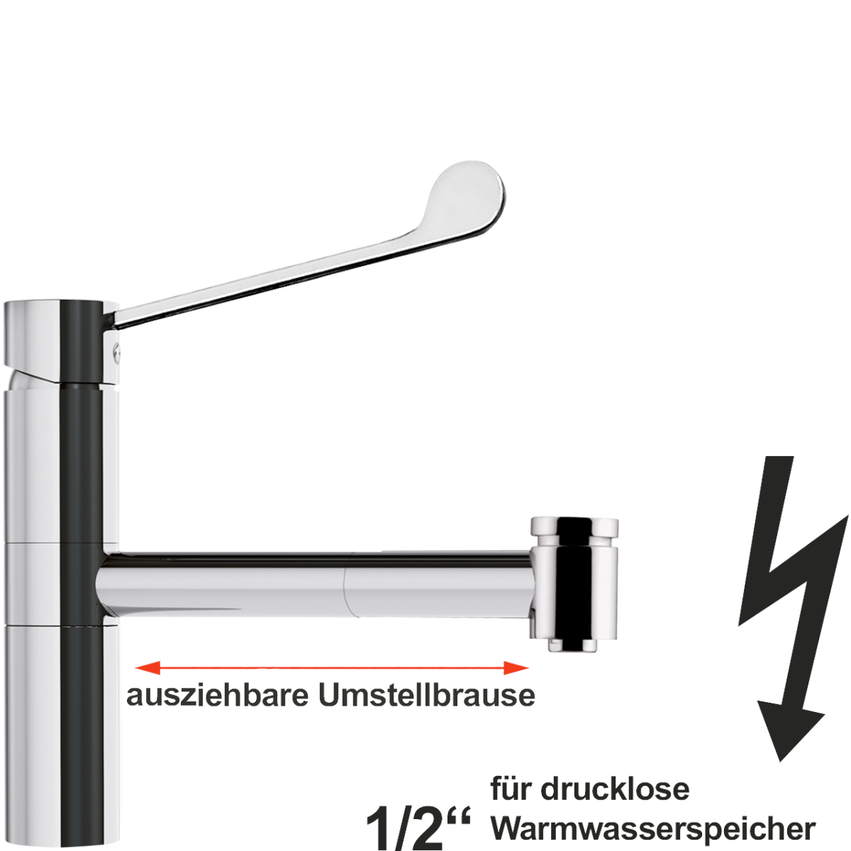 xera Spültischbatterie 1/2" ND