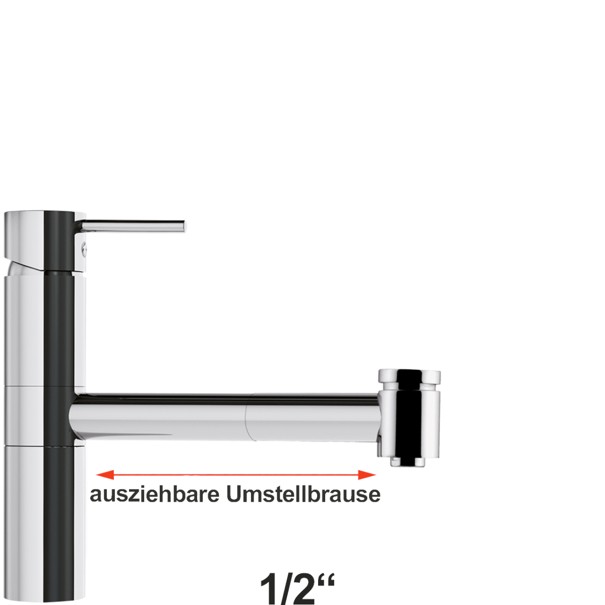 maxi Spültischbatterie 1/2"