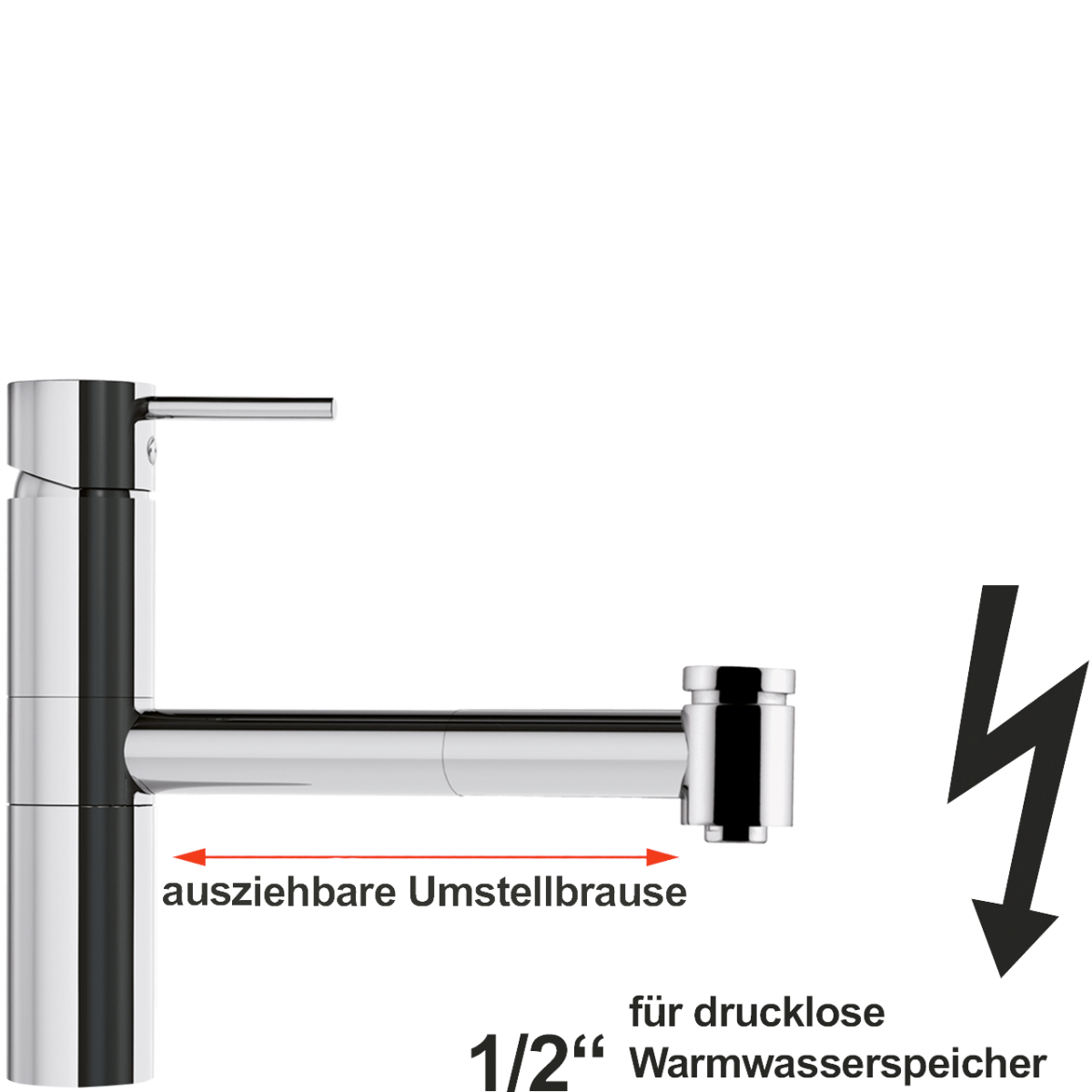 xera Spültischbatterie 1/2" ND