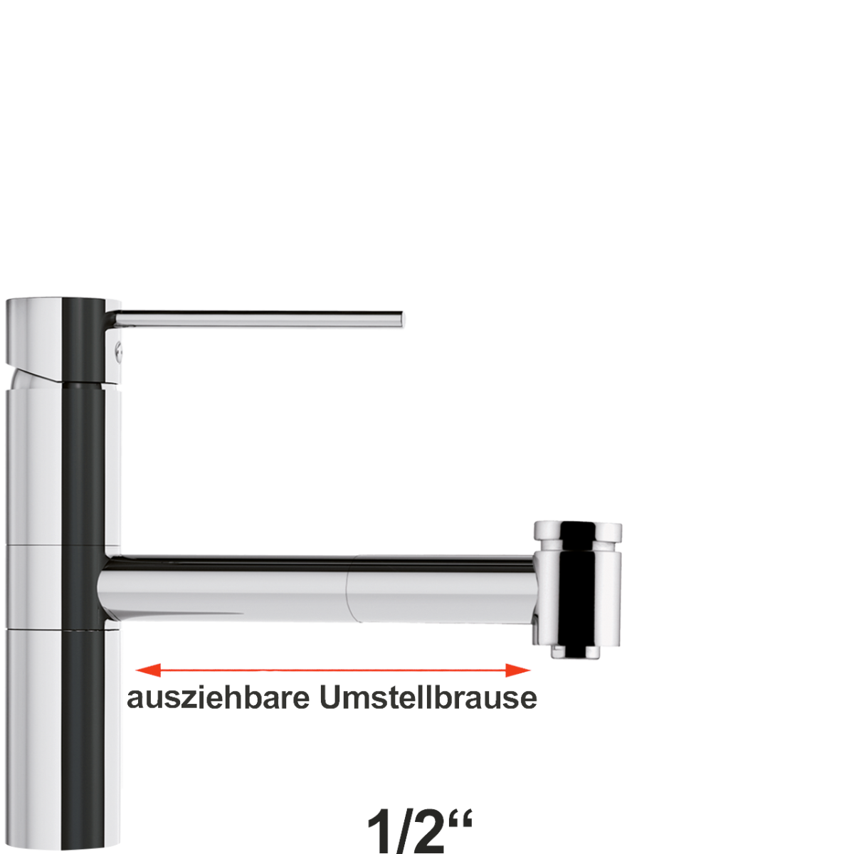 maxi Spültischbatterie 1/2"