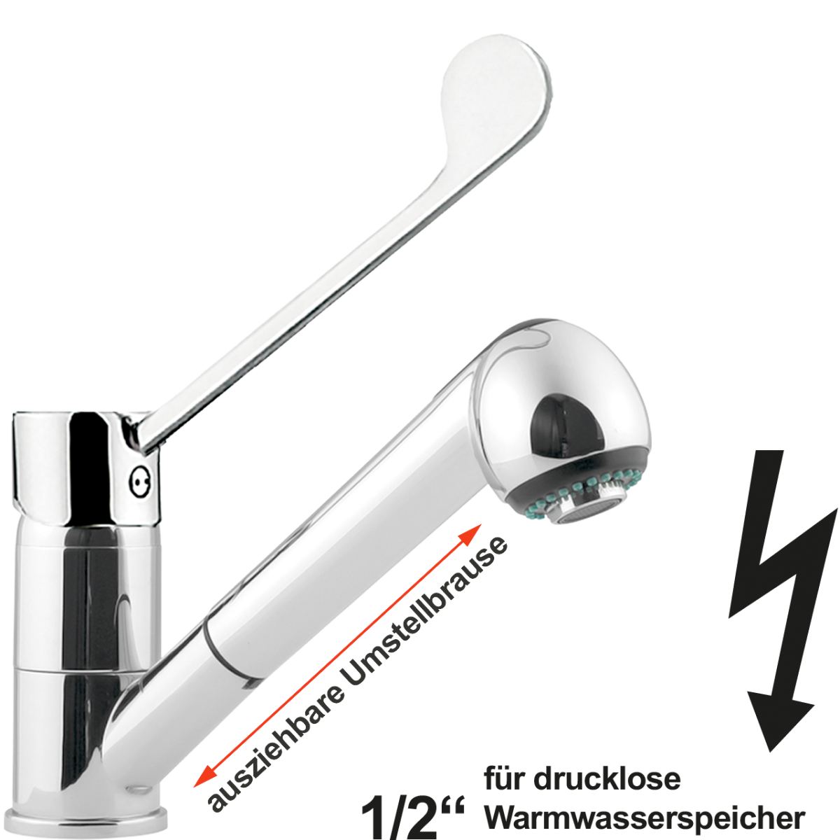 nele Spültischbatterie 1/2" ND