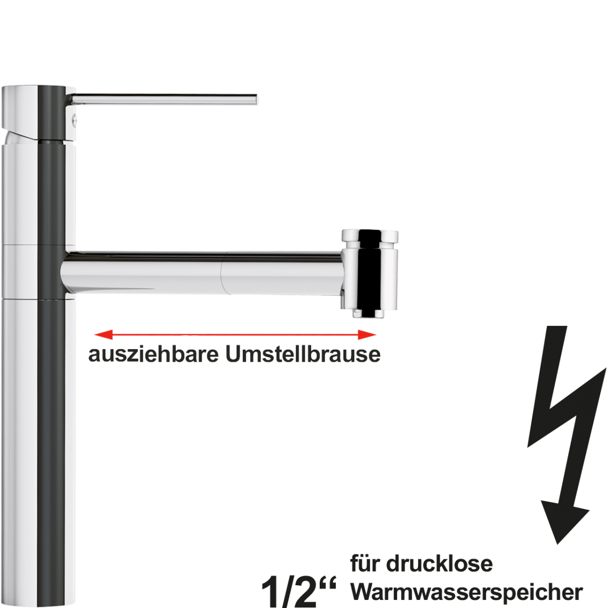 xera Spültischbatterie 1/2" ND