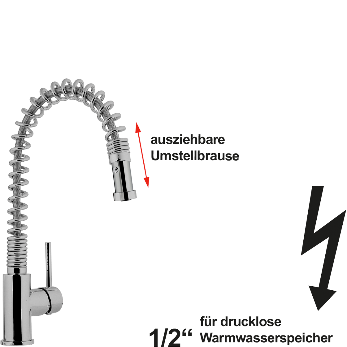 anya Spültischbatterie 1/2" ND