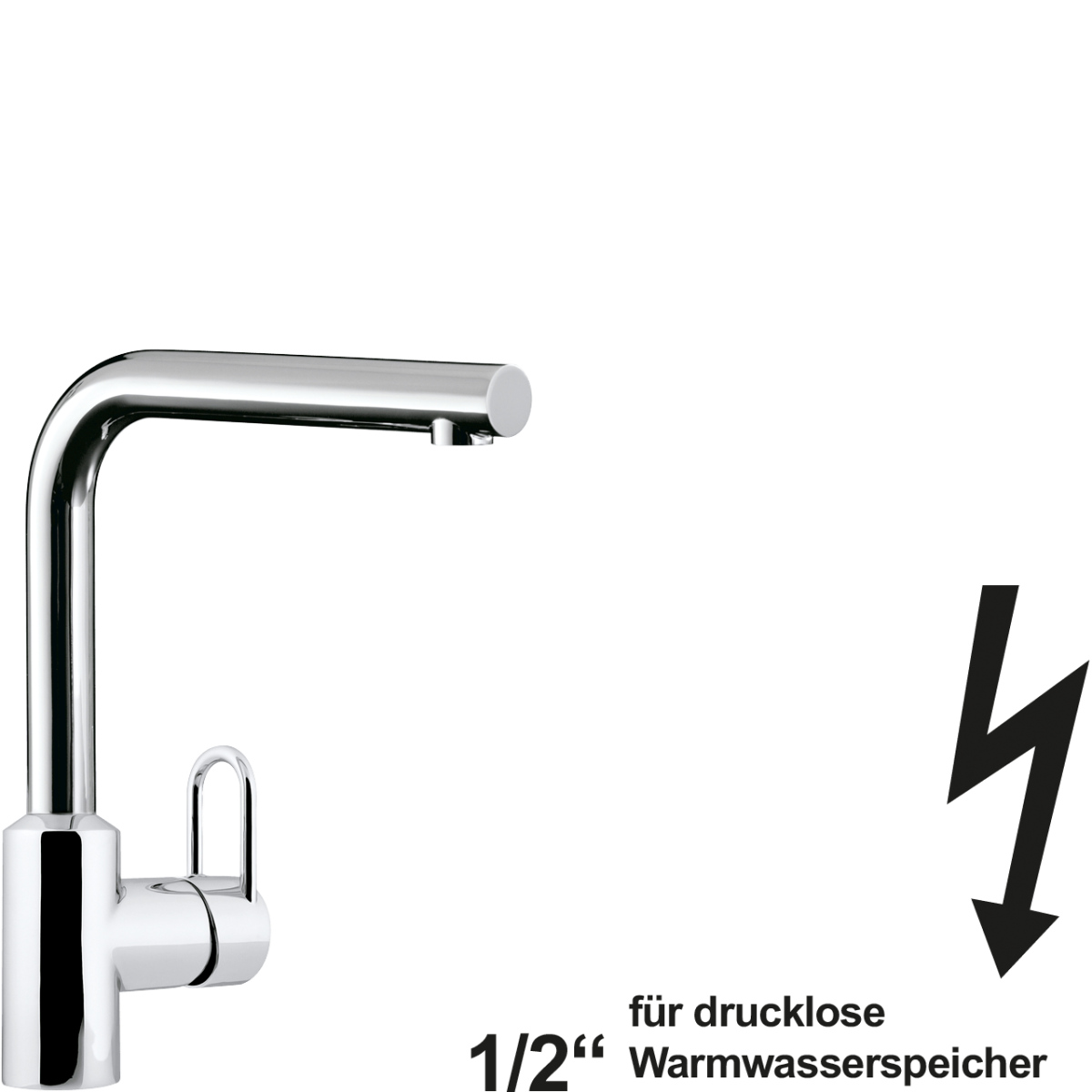 noah Spültischbatterie 1/2" ND