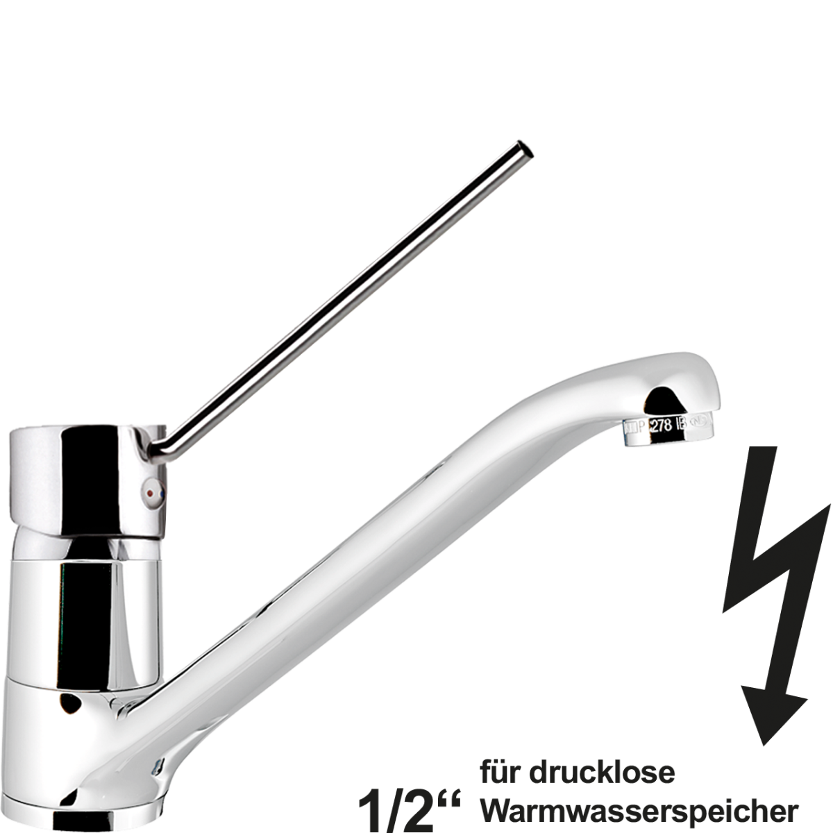 puna Spültischbatterie 1/2"