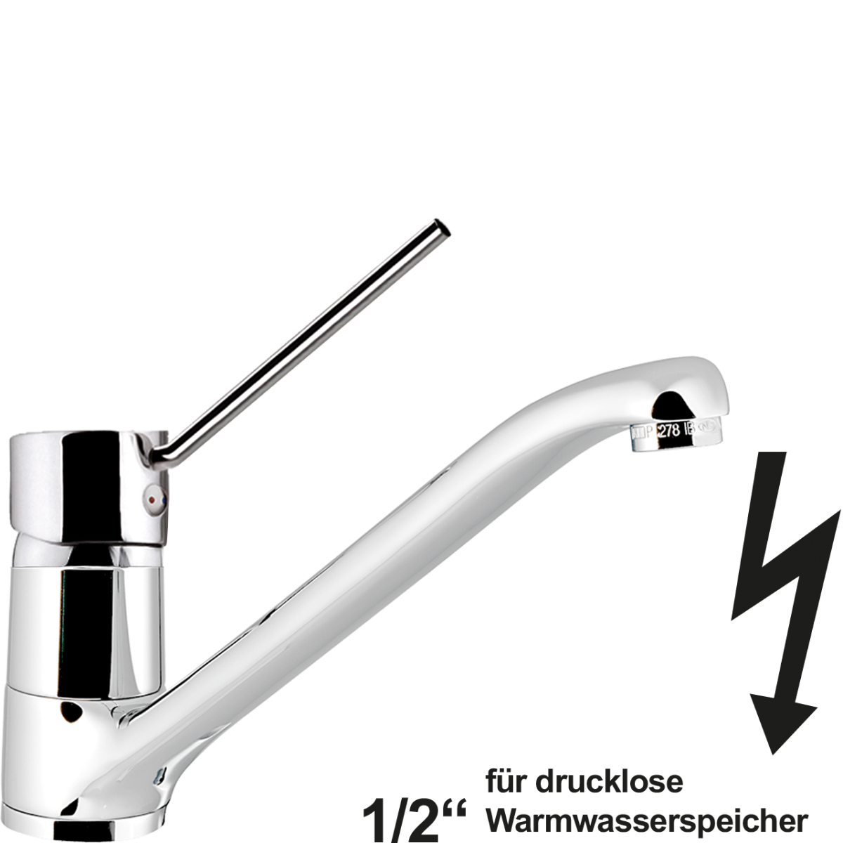 puna Spültischbatterie 1/2"