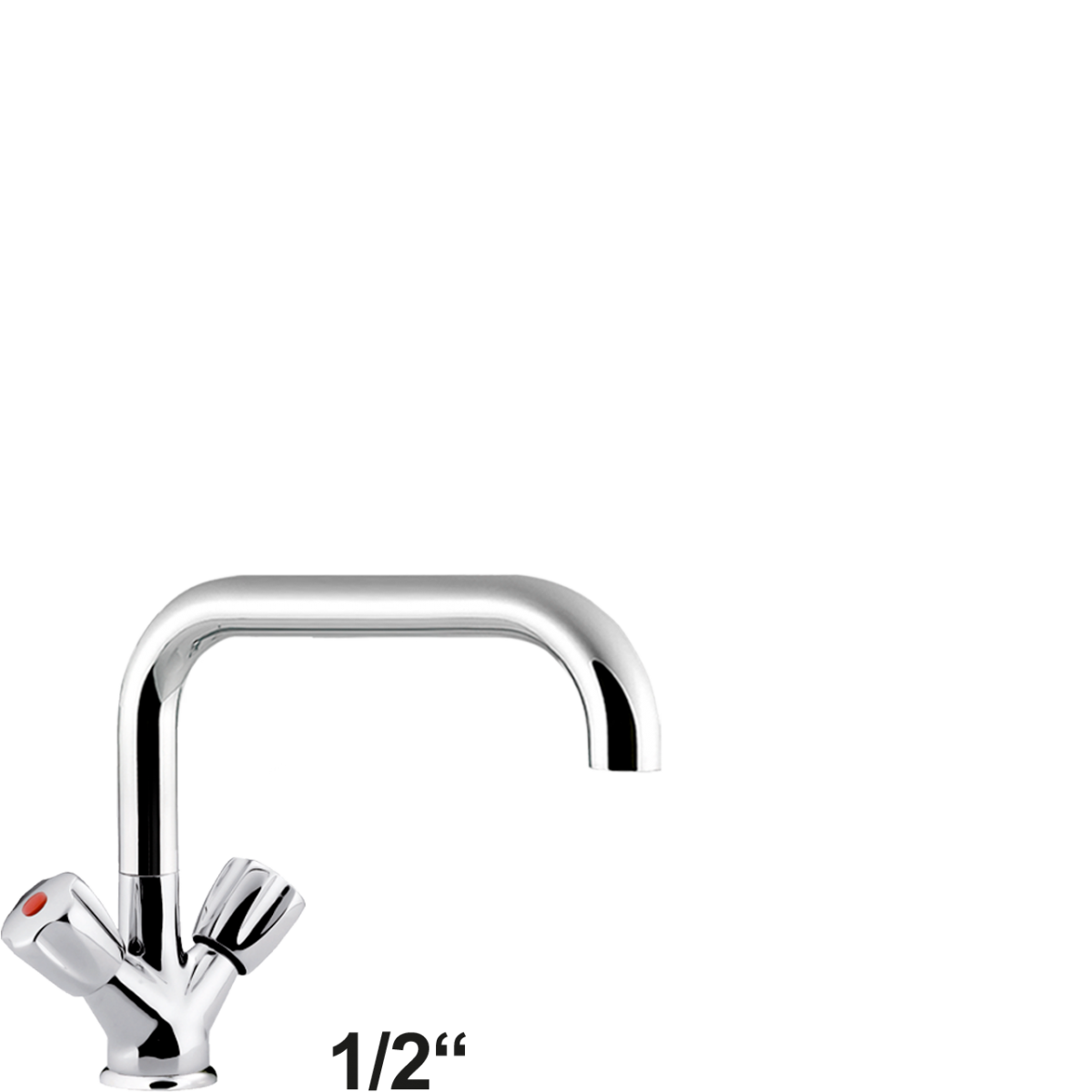 profi Einlochbatterie 1/2"