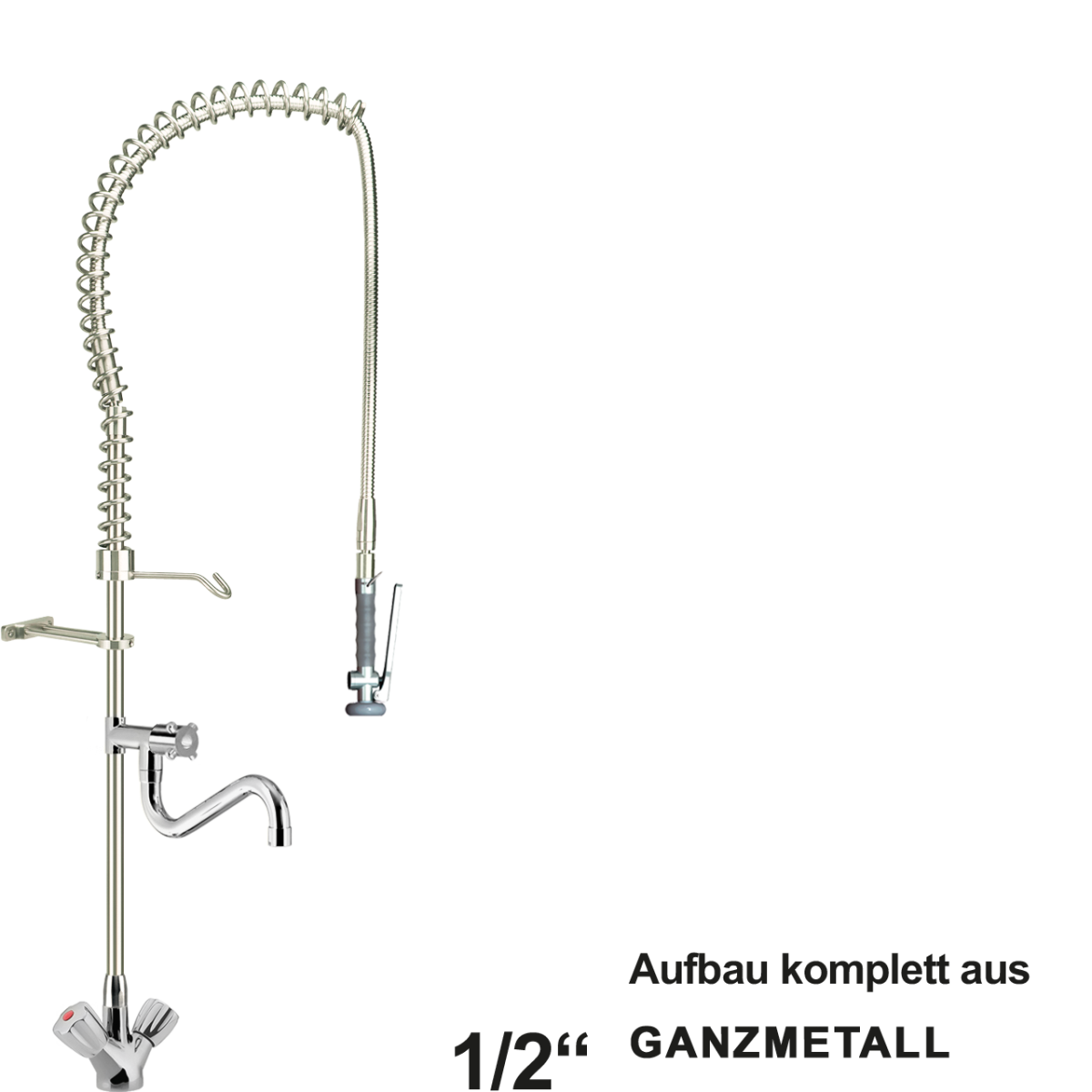 praxitop Vorspülbrause 1/2"