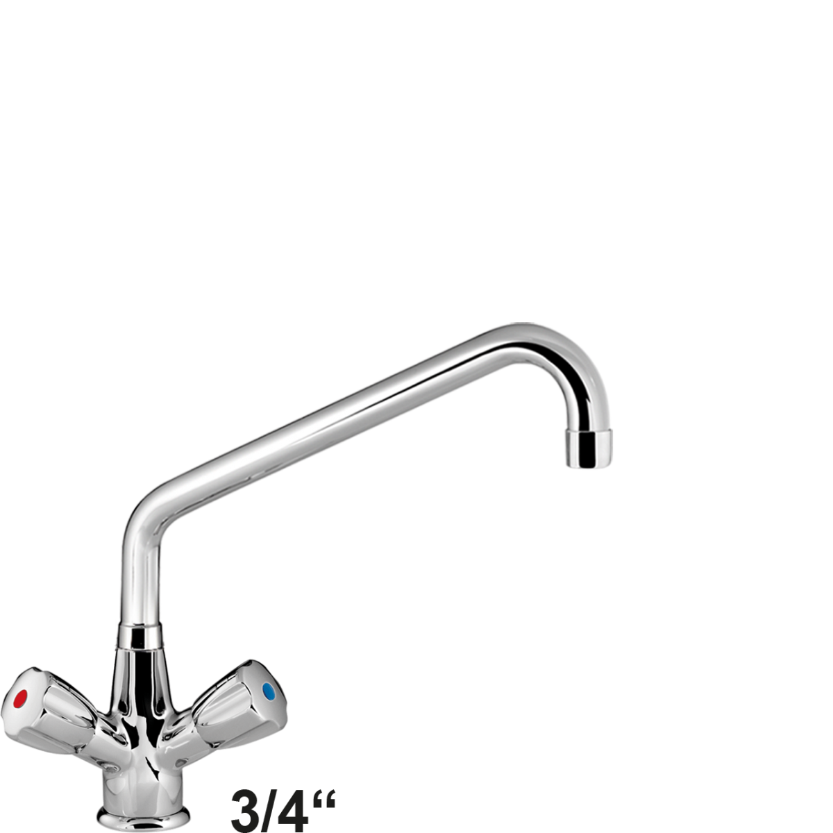 profi Einlochbatterie 3/4"