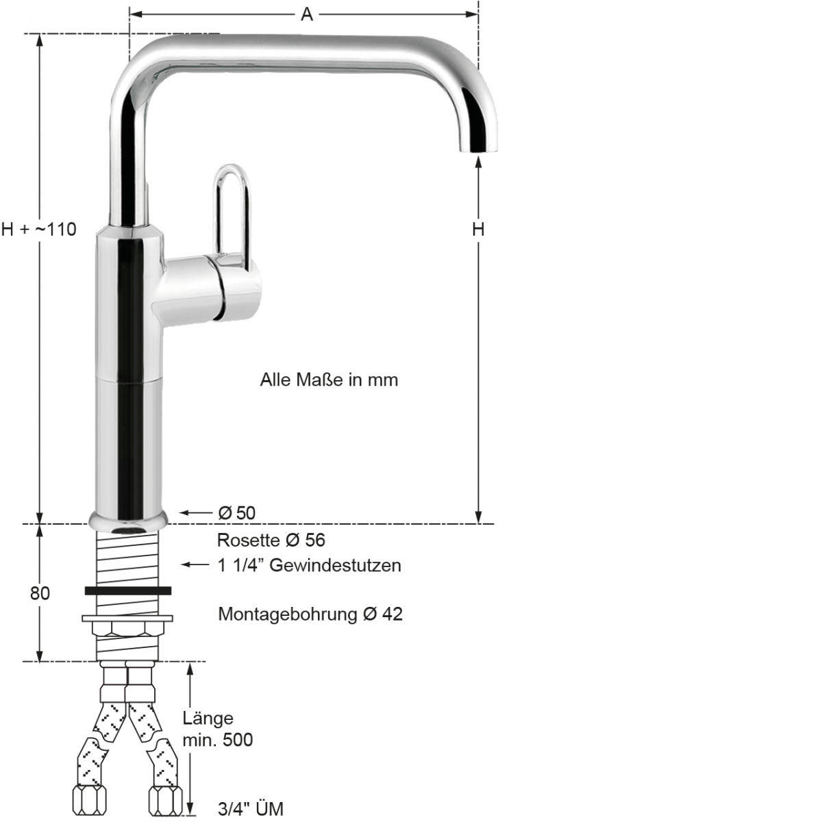 profi Säulenbatterie 3/4" – Bild 2