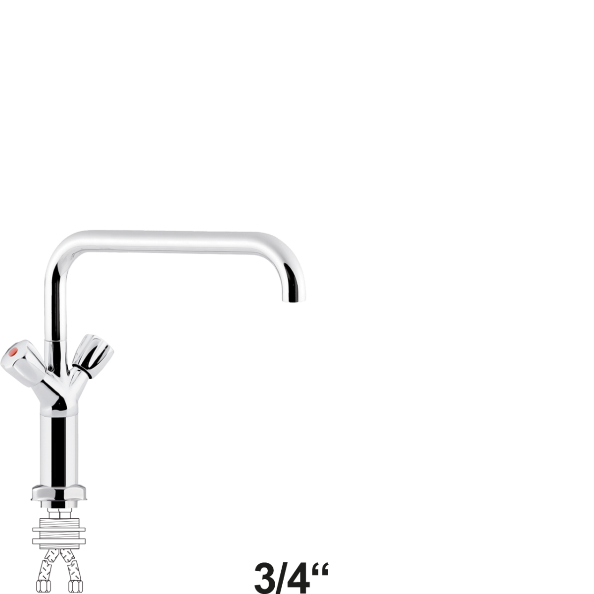 chief Säulenbatterie 3/4"