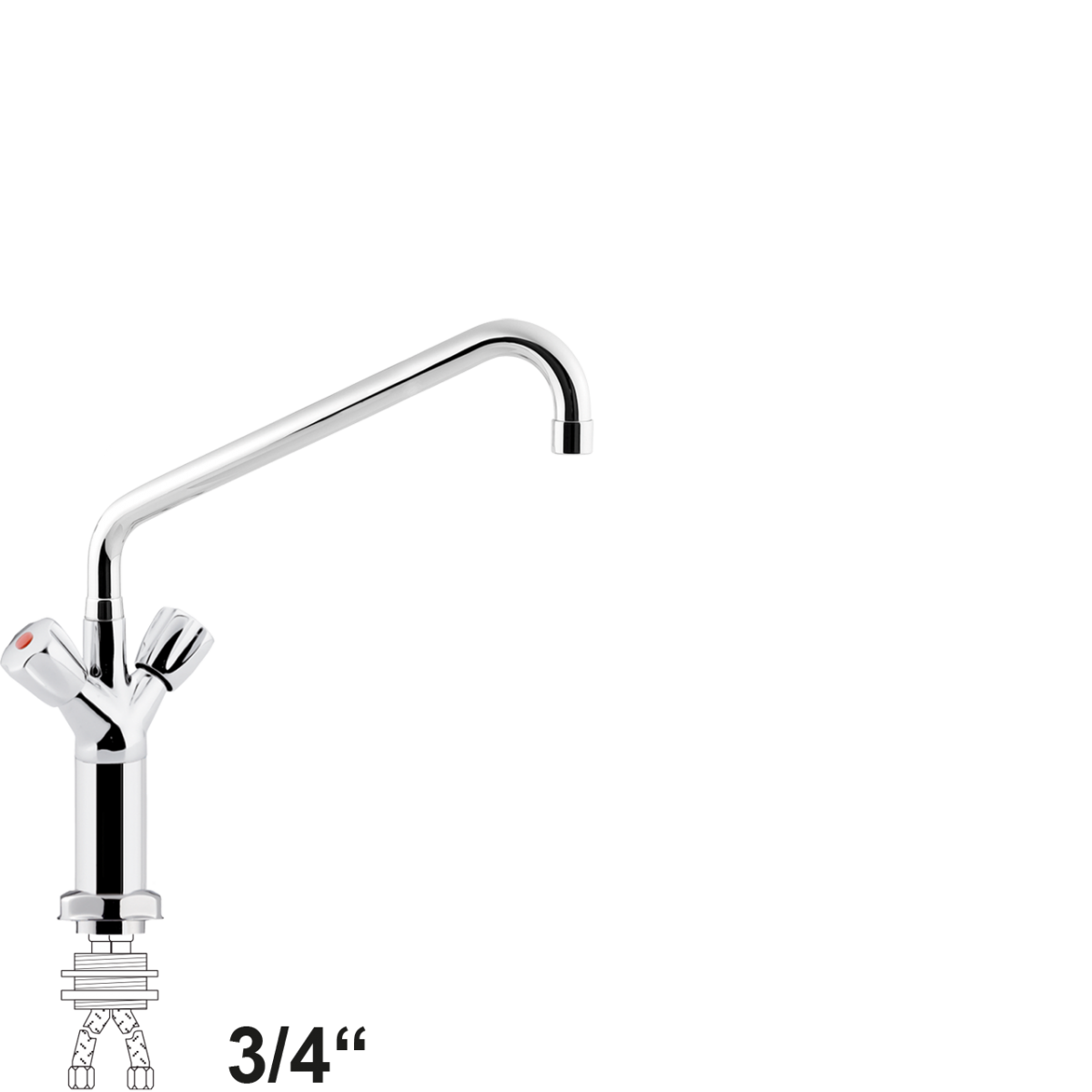 chief Säulenbatterie 3/4"