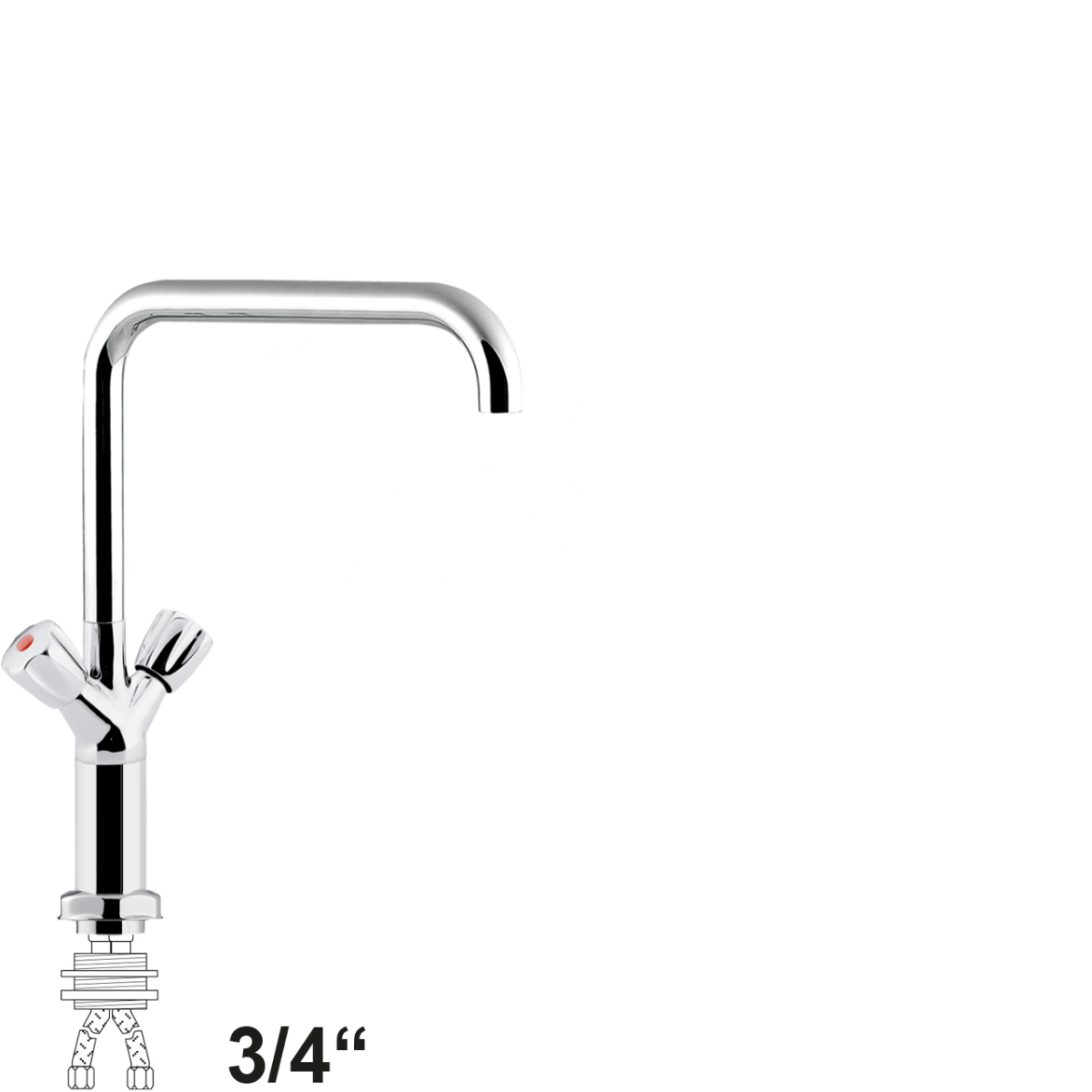 chief Säulenbatterie 3/4"