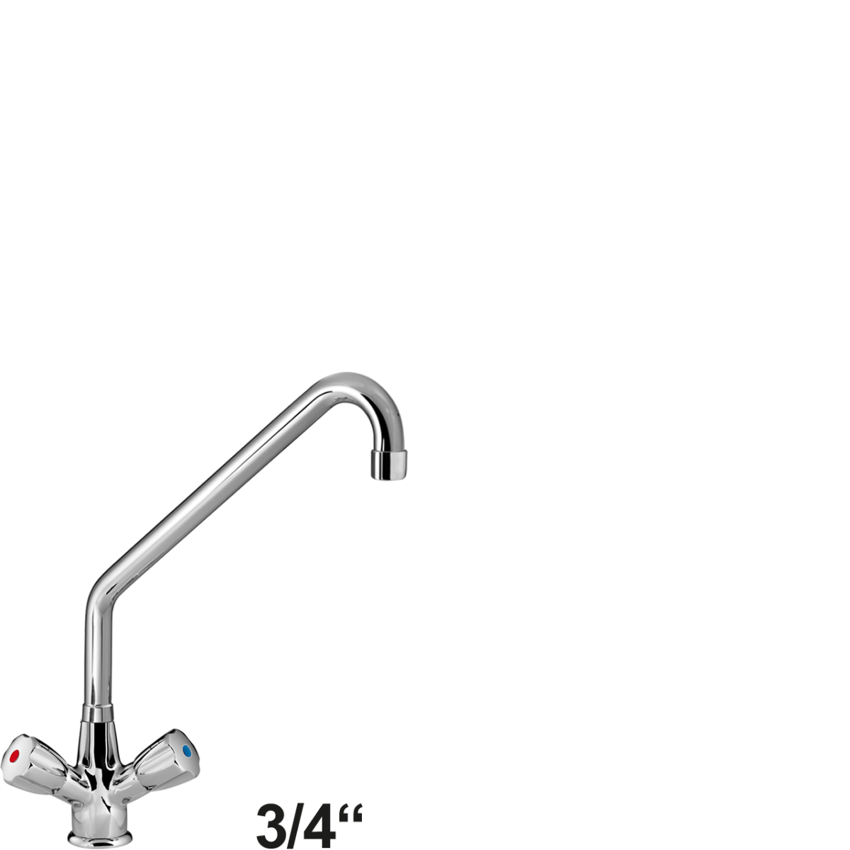 profi Einlochbatterie 3/4"