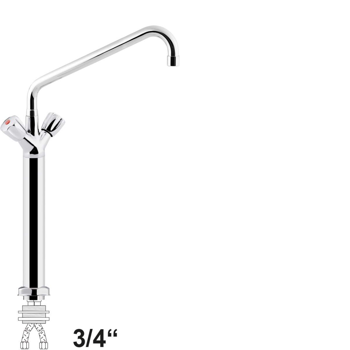 chief Säulenbatterie 3/4"