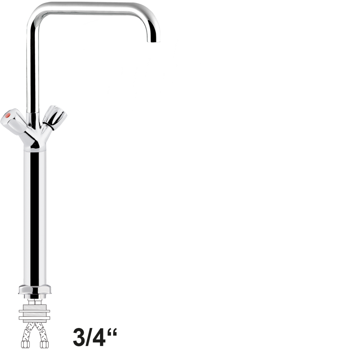 chief Säulenbatterie 3/4"