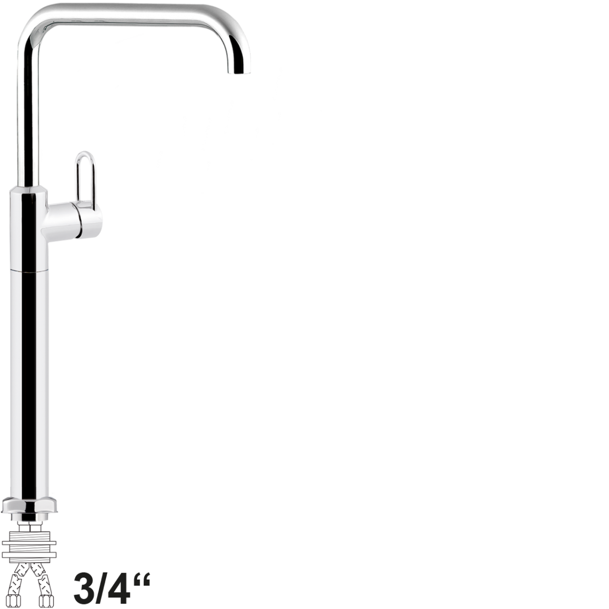 chief Säulenbatterie 3/4"