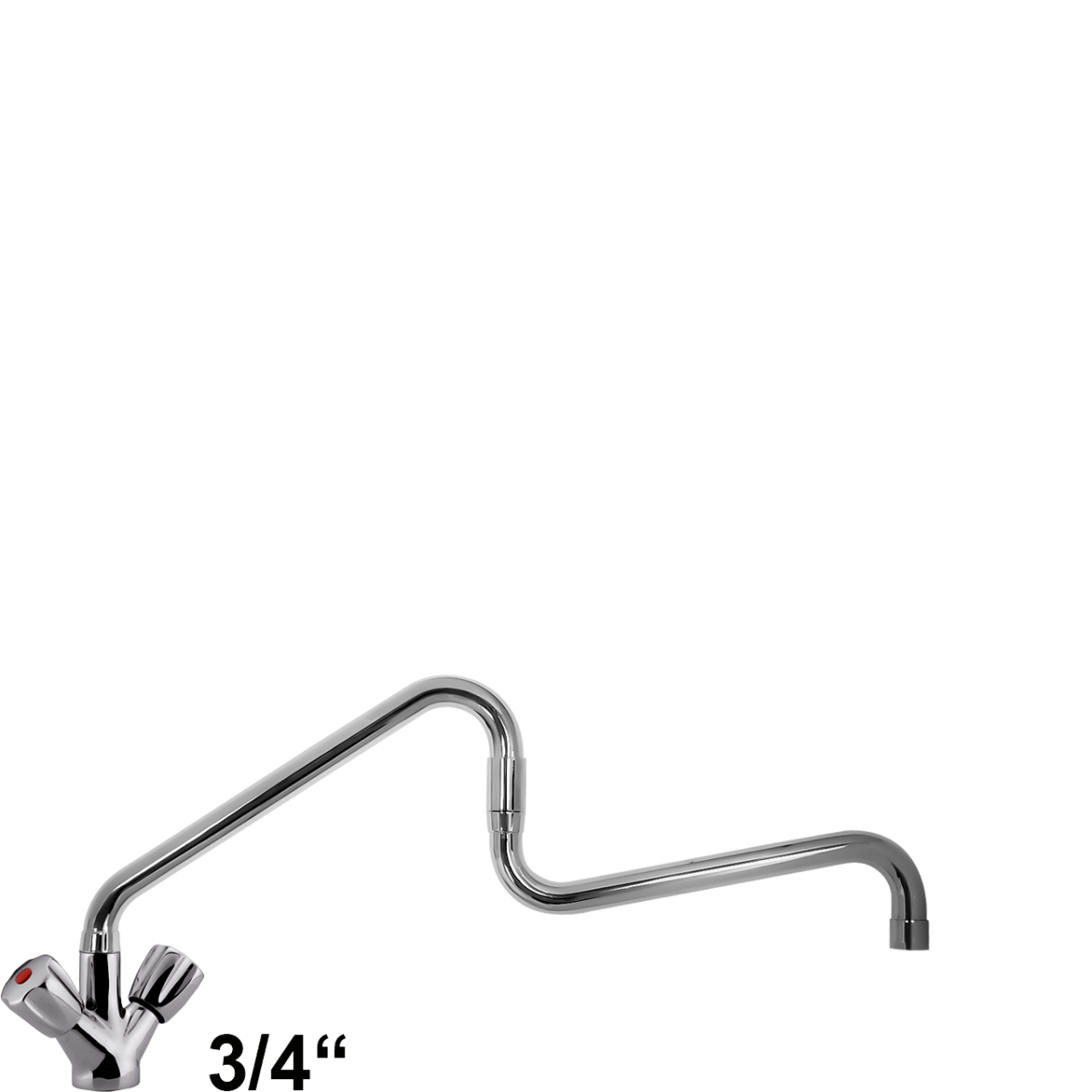 profi Einlochbatterie 3/4"