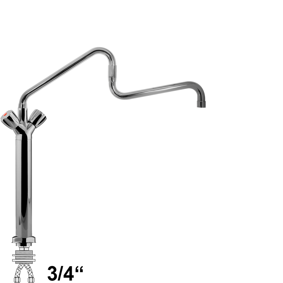 chief Säulenbatterie 3/4"