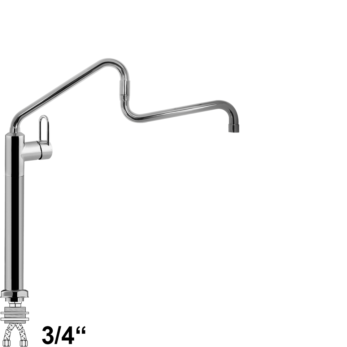 chief Säulenbatterie 3/4"