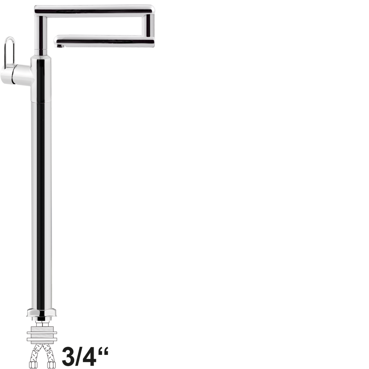 chief Säulenbatterie 3/4"