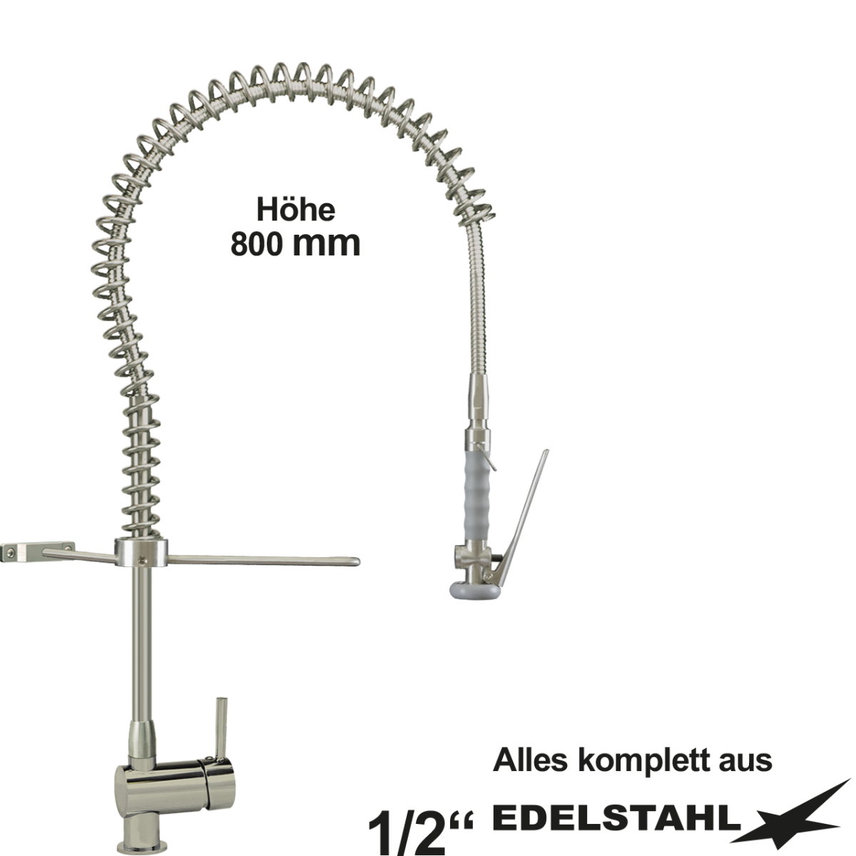 topfree Geschirrspülbrause 1/2"