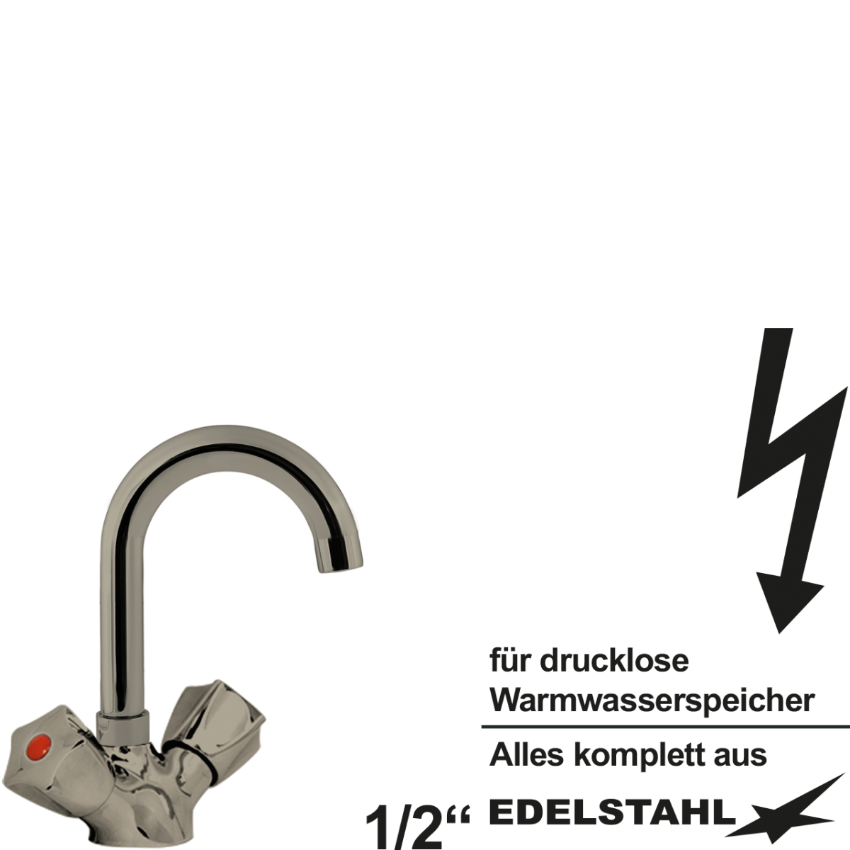 texor Einlochbatterie 1/2" ND