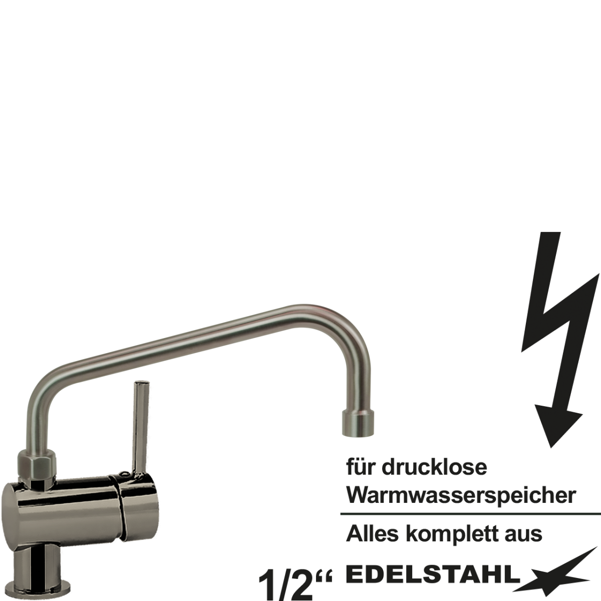 mixter Einlochbatterie 1/2" ND