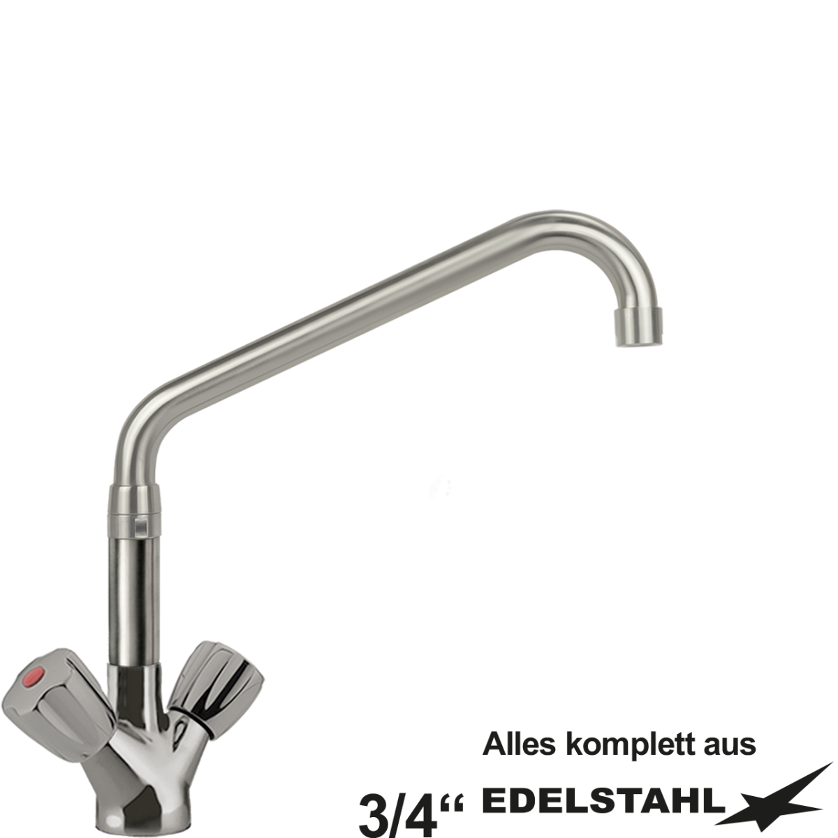 classic Einlochbatterie 3/4"