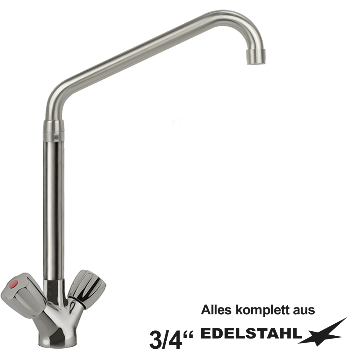 classic Einlochbatterie 3/4"