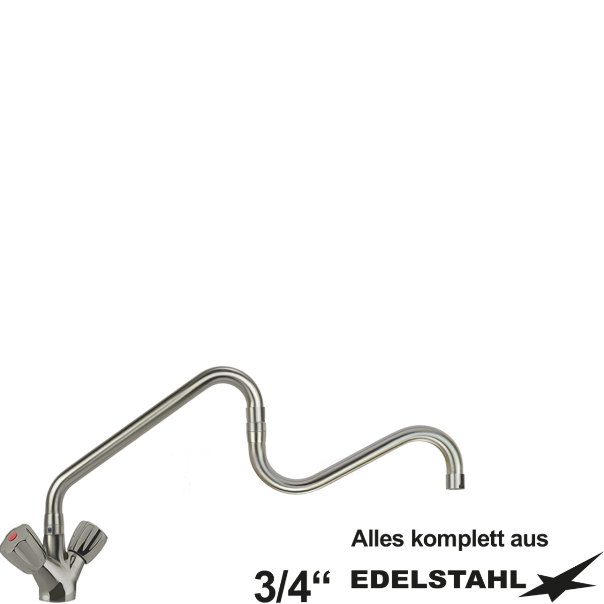 classic Einlochbatterie 3/4"